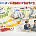 全国単価×詳細明細で検討を加速
